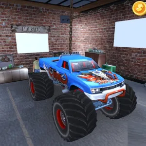 Monster Truck Speed Stunt