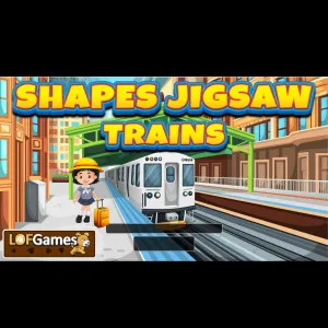 Shapes Jigsaw Trains